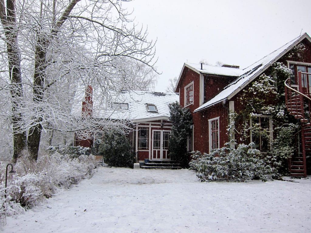 The main house at Haa course center