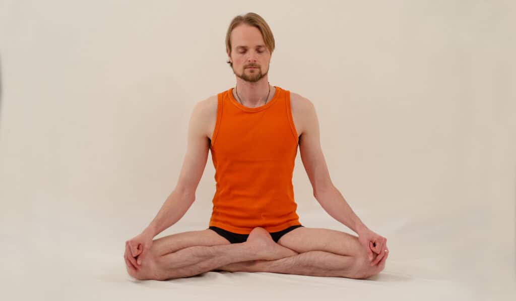 Siddhasana - the perfect pose. Excellent pose for meditation and pranayama.