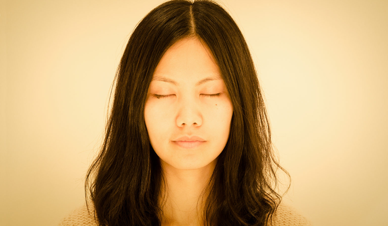 Woman in mindfulness meditation