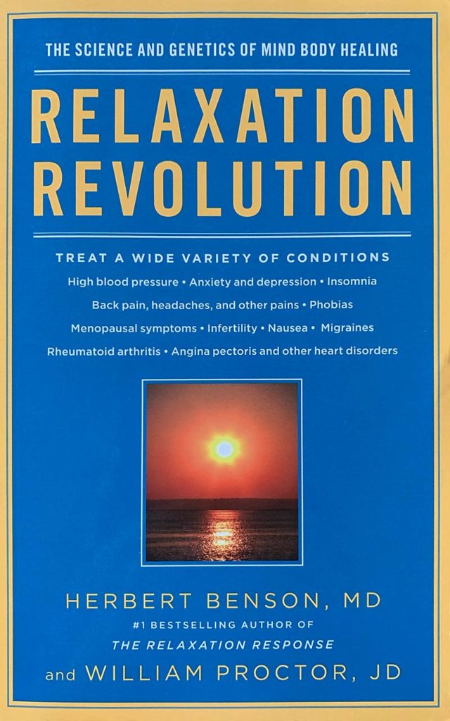 The cover of the book Relaxation Revolution".