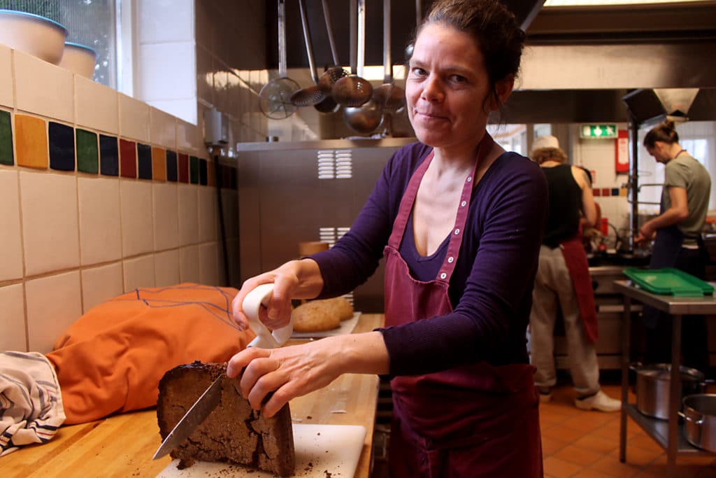 Karma yoga in the kitchen.