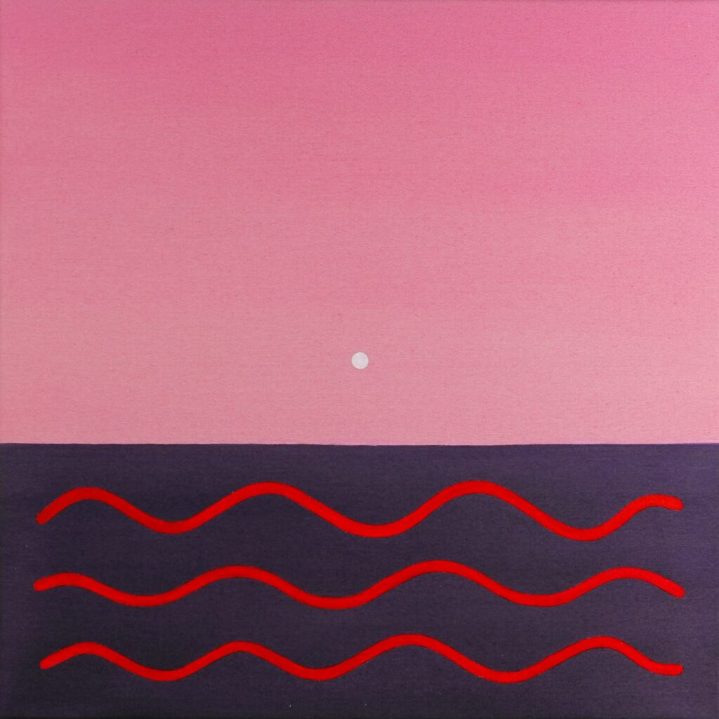 Painting by yogi Carsten Crone Caroc.