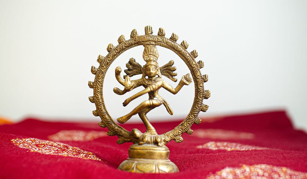 Statue of Shiva, the god that above all others is associated with yoga.