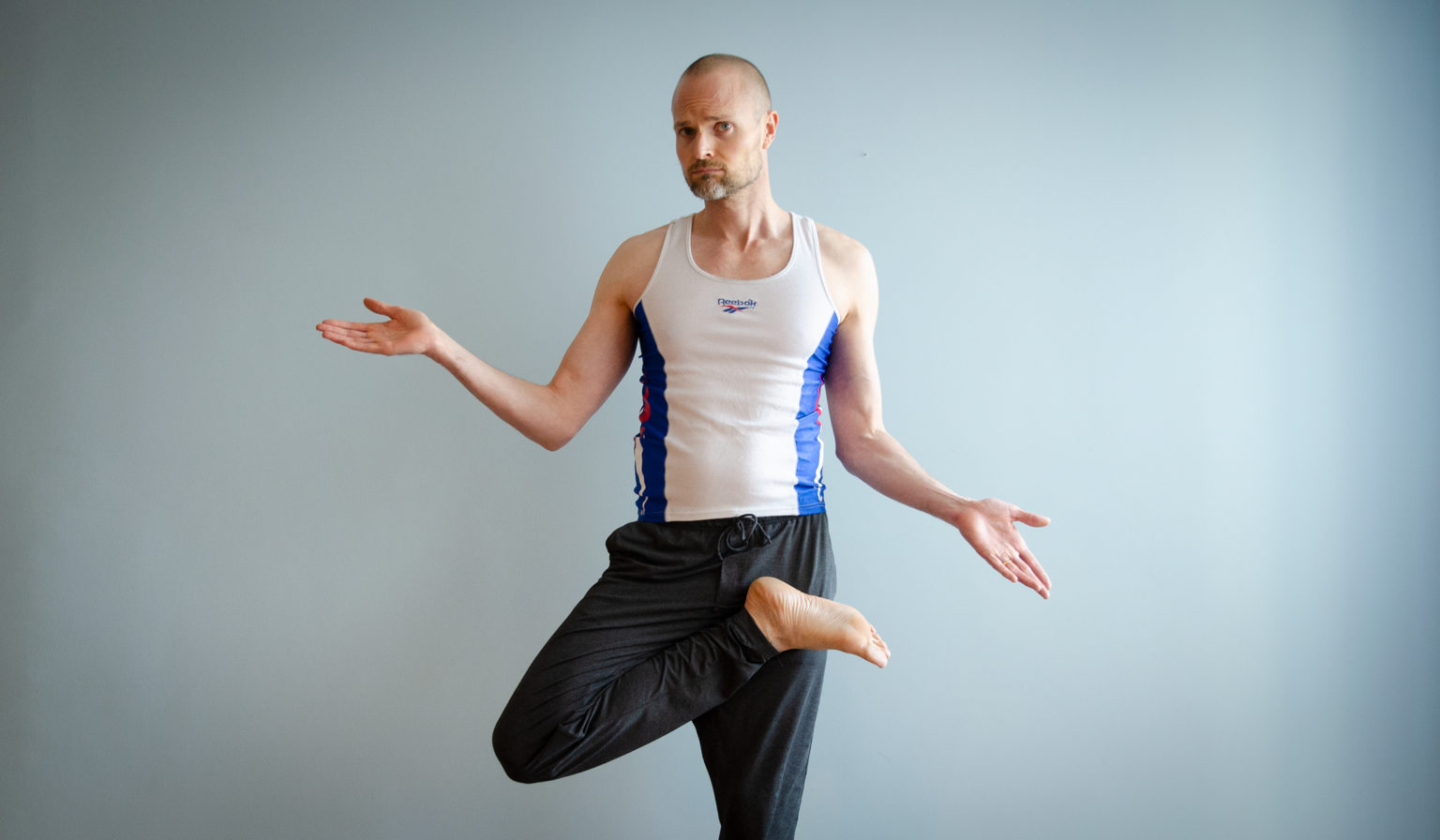 Man wondering why yoga isn't working